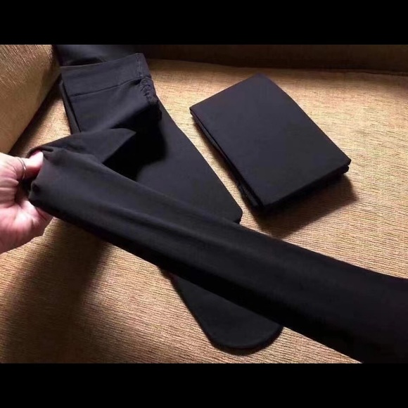 Yummie by Heather Thomson Smooth Seam Opaque Tights 2 Pack - Picture 3 of 6